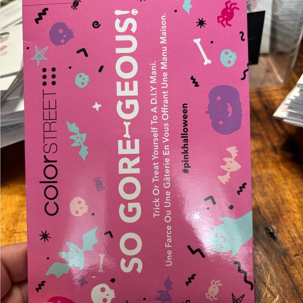 Color Street So Gore-geous Pink Halloween Nail Strips